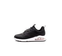 Skechers UNO 2 TRAVELER, Zapatillas para Mujer, Black KPU/Mesh Trim, 36 EU
