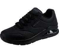 Skechers UNO 2, Zapatillas para Hombre, Black Synthetic/Black Trim, 44 EU