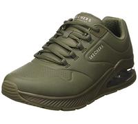 Skechers UNO 2, Zapatillas para Hombre, Olive Synthetic/Trim, 44 EU