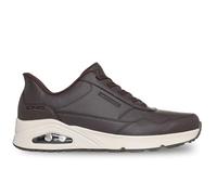 Skechers Uno Banksia Luxe - Tenis para hombre, Brown, 45 EU