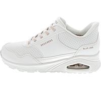 Skechers Uno Banksia Luxe, Zapatillas Mujer, White Duraleather, 42 EU
