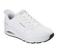Skechers Uno-Banksia Luxe - Tenis sin Cordones para Hombre, Blanco (Wht), 43 EU