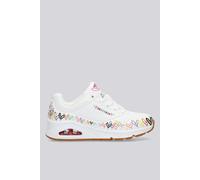 Skechers Zapatillas UNO Love All Around Mujer Blanco con cámara de aire 39