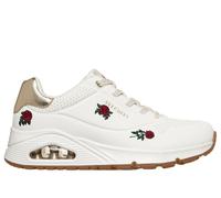 Skechers UNO - Champagne & Roses en Blanco/Rojo, talla 35