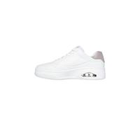 Skechers Uno Court, Zapatillas de Deporte Mujer, Blanco 01, 38 EU