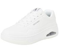 Skechers Uno Court, Zapatillas Hombre, White, 45.5 EU