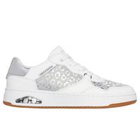 Skechers UNO CTL - Shiny Safari en Blanco/Plata, talla 39.5