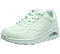 Skechers UNO FROSTY KICKS, Zapatillas para Mujer, Mint Durabuck/Textile Trim, 37 EU