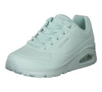 Skechers UNO FROSTY KICKS, Zapatillas para Mujer, Mint Durabuck/Textile Trim, 38 EU
