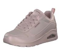 Skechers Tenis para mujer Uno Galactic Galactic Jersey Duraleather Rosa claro 36 EU
