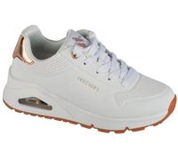 Skechers Uno Gen1-Color Surge Tenis para niña, Blanco, 26.5 cm