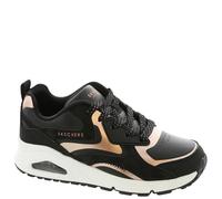 Skechers Uno Gen1 Color Surge, Zapatillas, Black Rose Gold, 35 EU