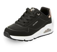 Skechers Chicas de la, Zapatillas, Ribete sintético Negro, 30 EU