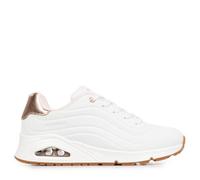 Skechers Uno Gen1-shimmer Wave 310286l para niñas (niño pequeño/niño grande), Blanco, 5.5 Big Kid