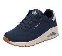 Skechers Uno Golden Air, Zapatillas Mujer, Navy Durabuck/Silver Trim, 39 EU