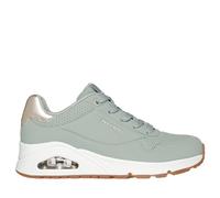 Skechers Uno Golden Air, Zapatillas Mujer, Sage Durabuck/Silver Trim, 38 EU