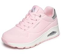 Skechers Uno Golden Air Zapatillas para Mujer, Light Pink Durabuck/Mesh Trim, 36 EU