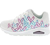 Skechers Uno Golden Heart - Tenis para mujer, Blanco - multicolor, 7
