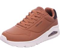 Skechers Uno Harry Kane Air, Zapatillas Hombre, Brown Duraleather/Brown Suede, 48.5 EU