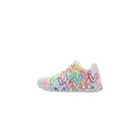 SKECHERS Zapatillas deportivas bajas 'Uno-Highlight Love' amarillo / naranja oscuro / rosa / blanco, Talla 40