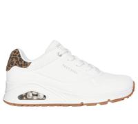 Skechers Women's Uno Jungle Nite Sneaker, White, 37 EU