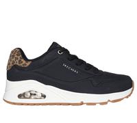 Skechers Uno - Jungle Nite en Negro/Leopard, talla 35