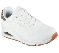 Skechers Uno Jungle Nite, Zapatillas Mujer, White, 39 EU