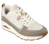 Skechers UNO - Layover en Blanco/Gris, talla 47.5