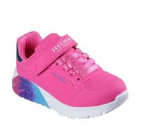 Skechers Uno Lite 2.0 Vivid Metallic, Zapatillas, Hot Pink Synthetic/Multi Trim, 30 EU