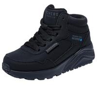 Skechers UNO Lite Aqua Ave - Zapatillas Deportivas para niño, Color Negro sintético/Ribete Negro, Talla 5 UK Niño