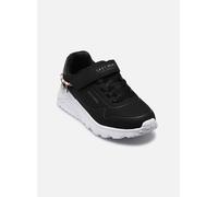 Skechers Niñas Uno Lite Charming Style Zapatillas Deportivas, Black Synthetic Multi Trim, 35 EU