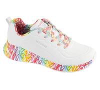 Skechers UNO Lite Exuberant Hearts 177976-WMLT Zapatillas para Mujer, Color Blanco, Talla 41 EU