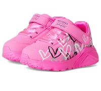 Skechers Uno Lite Love LevitateSneaker para niña, Rosa Intenso sintético Multi Trim, 9 UK Child