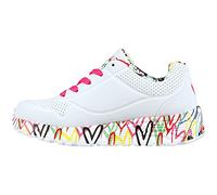 Skechers Zapatillas Uno Lite Lovely Luv Goldcrown Niña Blanco 29