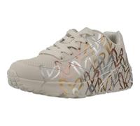 Skechers Zapatillas Uno Lite Metallic Love para niña Natural Multicolor Talla 30 EU