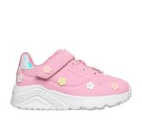 Skechers UNO Lite - Mini Bloom en Rosa, talla 26
