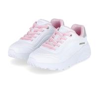 Skechers UNO lite Ombre Wave - Zapatillas bajas sintéticas para niña, color negro y negro, Blanco, 29 EU
