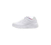 Skechers UNO LITE RAINBOW SPECKLE, sneakers,sports shoes para Niñas, White Pu/Multi Rainbow Trim, 27 EU