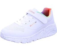 Skechers Uno Lite Rainbow Specks 310457L-WMLT, Girl Sneakers,Sports Shoes, White, 31 EU