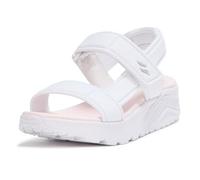 Skechers Uno Lite Sandal-Sunny Stand, Zapatillas Niñas, Blanco Opulento Jardín, 1 Little Kid