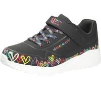 Skechers Uno Lite, Zapatillas Niñas, Black, 2 UK Child