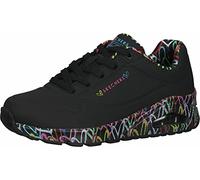 Skechers Uno Loving Love, Zapatillas Mujer, Negro, 38.5 EU