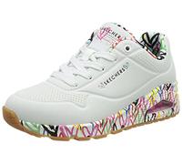 Skechers Uno Loving Love, Zapatillas Mujer, White Multicolor, 38 EU