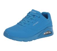 Skechers Uno-Night Shades Zapatilla deportiva para mujer con espuma viscoelstica refrigerada, entresuela Skech-Air Durabuck, parte superior azul