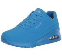 Skechers Uno Night Shades- Zapatillas Deportivas para Mujer, Blue, 4 UK Wide
