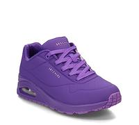 Skechers Uno - Night Shades, Zapatillas, Mujer, Morado, 41 EU Ancho