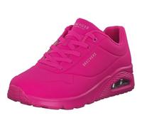 Skechers Uno - Night Shades, Zapatillas, Mujer, Rosa (Hot Pink Durabuck), 36 EU