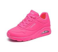 Skechers Uno - Night Shades, Zapatillas, Mujer, Rosa (Hot Pink Durabuck), 36 EU