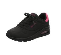 Skechers Uno Pop Back, Zapatillas de Deporte Mujer, Negro, 38 EU