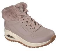 Skechers Uno Rugged Botas cortas al tobilloMujer | Botas informales, espuma viscoelástica refrigerada por aire, forro de chenilla, antideslizante en condiciones húmedas